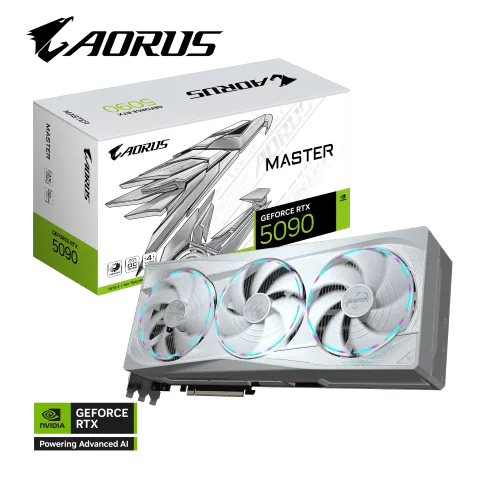 Gigabyte AORUS GeForce RTX 5090 MASTER ICE 32G