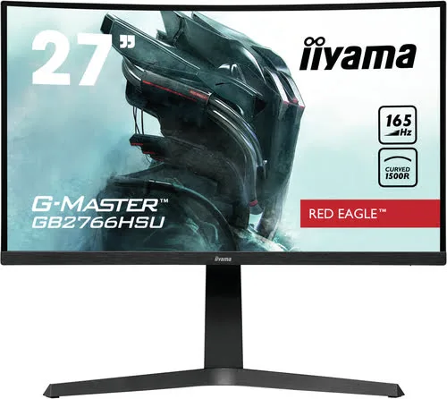 Iiyama G-Master Red Eagle GB2766HSU-B1 - 27" CURVE FHD 165Hz VA 1ms Pivot FreeSync Premium — vue 2