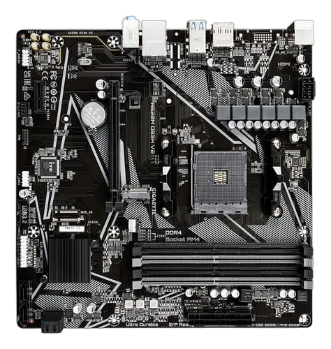 Gigabyte A520M DS3H V2 — vue 2