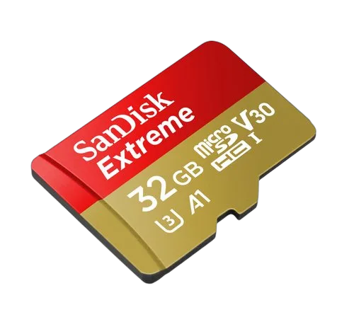 Sandisk Extreme microSDHC 32GB+SD Ad Sports Cam