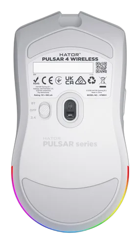 Hator Pulsar 4 - Sans fil - RGB - Blanc — vue 6