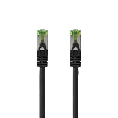 Nedis Câble RJ45 CAT7 S/FTP - male/male - 10m - Noir-Seconde Vie — vue 1