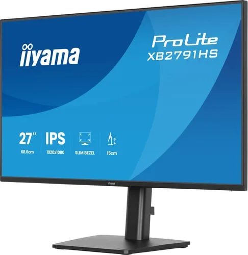 Iiyama Prolite XB2791HS-B1 - 27" FHD 120Hz IPS 1ms Pivot Adaptive Sync