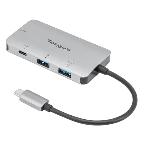 Targus Hub multi-port USB-C avec 2 ports USB-A et 2 ports USB-C et charge pass-through 100 W