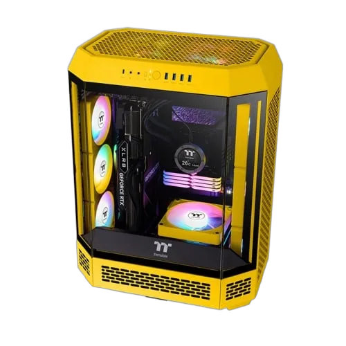 Thermaltake CT120 EX Reverse ARGB (Pack de 3x120mm) - Jaune