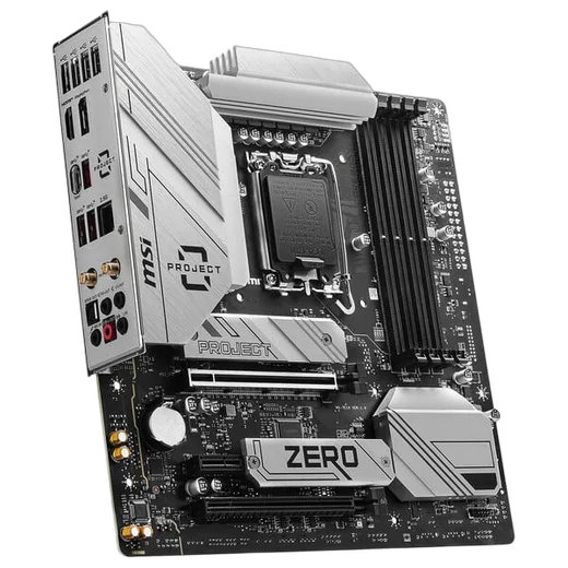 MSI B760M PROJECT ZERO - B760/LGA1700/DDR5/mATX