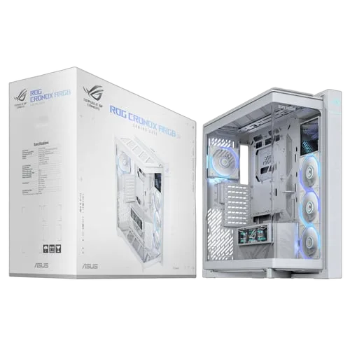Asus ROG Cronox GR801 Blanc - MT/Sans Alim/E-ATX — vue 11
