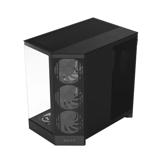 NZXT H9 Flow RGB+ Noir - MT/Sans Alim/E-ATX