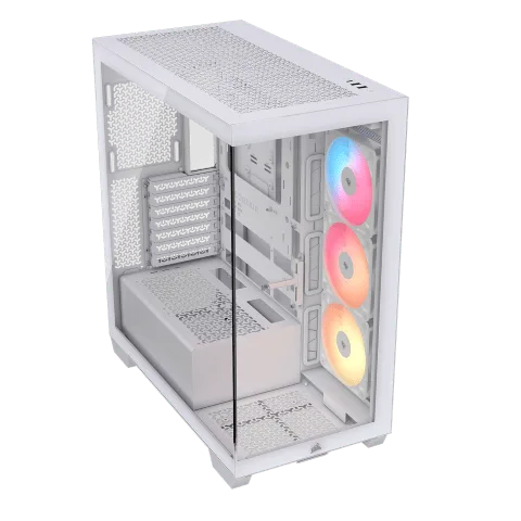 Corsair 3500X RS-R ARGB Blanc + RM1000e Blanc, vue 6