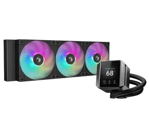 Deepcool CG530U Noir + Mystique 360 ARGB — vue 8