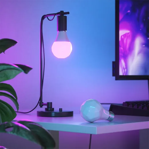 Nanoleaf Essentials Smart A19 Ampoule E27 - 3 pièces