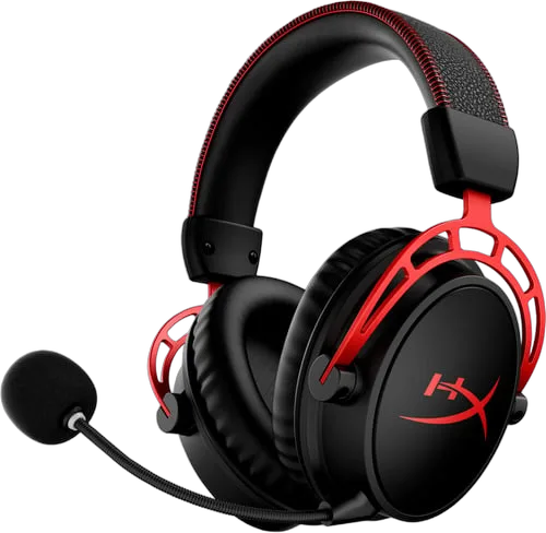 Cloud Alpha Wireless - Sans-Fil/Noir/Rouge