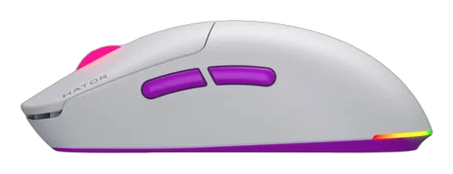 Hator Quasar 3 Ultra - Sans-Fil - RGB - Blanc