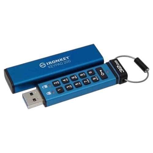 Kingston 32GB IRONKEY KEYPAD 200 AES-256 — vue 2
