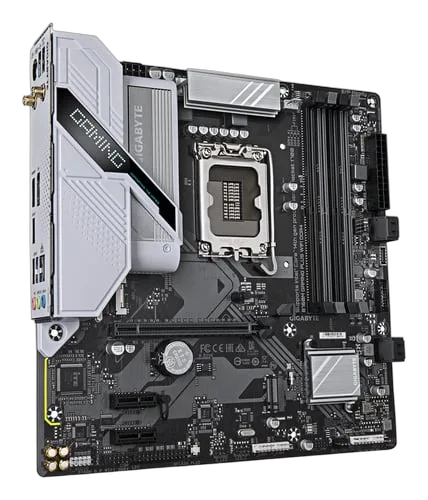 Gigabyte B760M GAMING PLUS WIFI DDR4 — vue 3