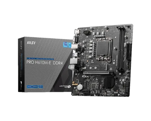 MSI PRO H610M-E DDR4-Seconde Vie — vue 1