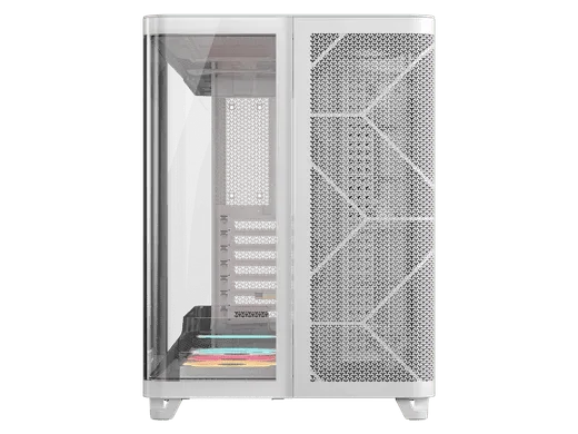 Corsair Air 5400 LX-R RGB Link Blanc + RM1000e, vue 8