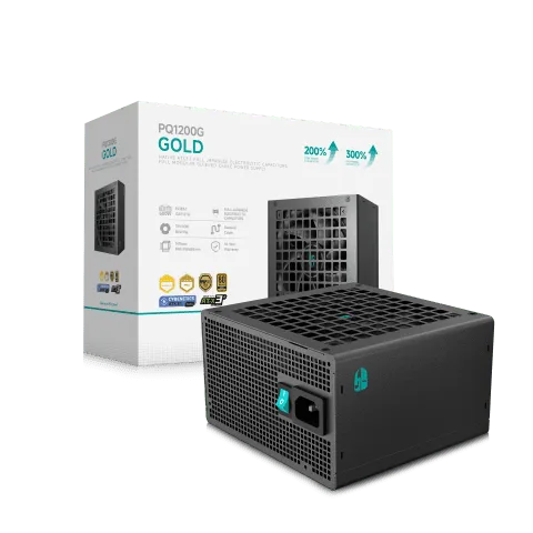 Gamer Storm ATX 1200W - 80+ Gold -  PQ1200G Noir — vue 10