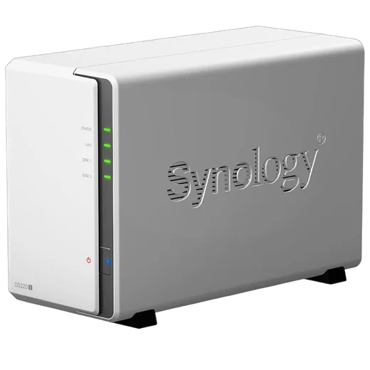 Synology DS220J + 2x4To WD RED — vue 1