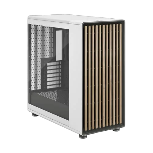 Fractal Design North XL Chalk White TG Clear - MT/Sans Alim/E-ATX