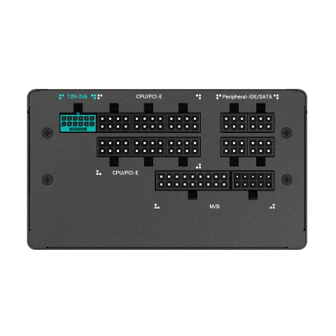 Gamer Storm ATX 1200W - 80+ Gold -  PQ1200G Noir — vue 3