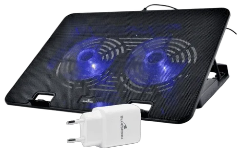 Support ventilé 17" + Chargeur USB-C GaN 20W