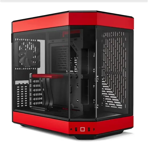 Hyte Y-60 Rouge - MT/Sans alim/ATX