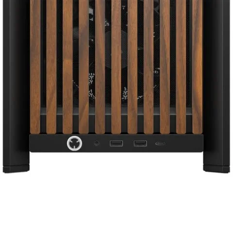 Corsair FRAME 4000D WOOD RS Noir - MT/Sans Alim/E-ATX — vue 8