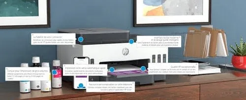 HP Smart Tank 7605 Tout-en-un - Gris — vue 13