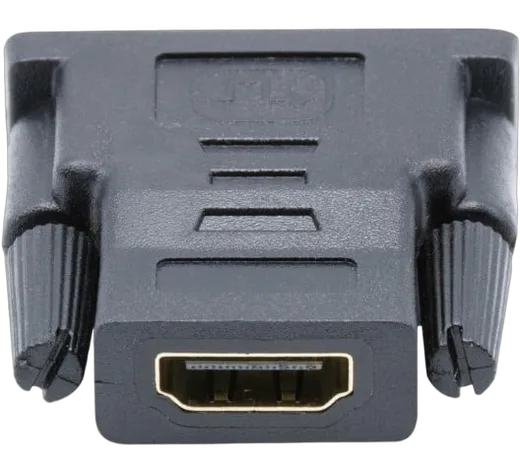 Adaptateur HDMI vers DVI 24+1 femelle/mâle - Noir — vue 2