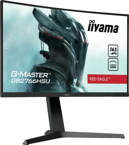 Iiyama G-Master Red Eagle GB2766HSU-B1 - 27" CURVE FHD 165Hz VA 1ms Pivot FreeSync Premium — vue 1