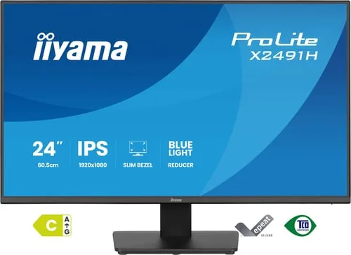 Iiyama Prolite X2491H - 23.8" FHD 120Hz IPS 1ms HDMI Adaptive Sync
