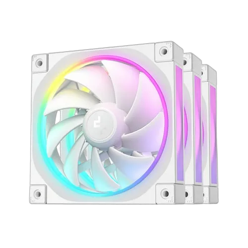 Deepcool FL12 3IN1 (Pack 3x120mm) - Blanc
