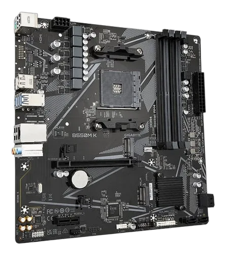 Gigabyte B550M K — vue 3