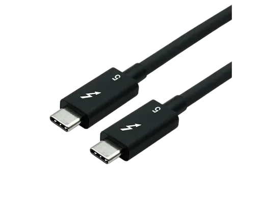 Câble Thunderbolt™ 5 USB-C mâle/mâle - 1m - Noir