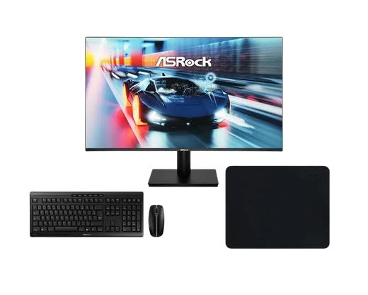 27" FHD/144Hz/IPS/1ms + clavier souris tapis#