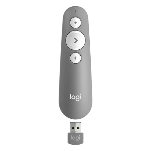 Logitech R500 Laser Presentation Remote Grey