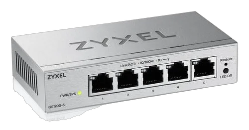 ZYXEL GS1200-5 V3 5 PORT GIGABI