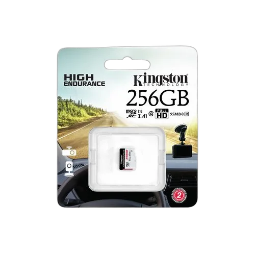 Kingston Micro SDXC 256Go Class 10 A1, vue 3