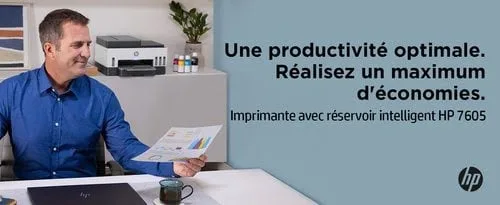HP Smart Tank 7605 Tout-en-un - Gris — vue 20