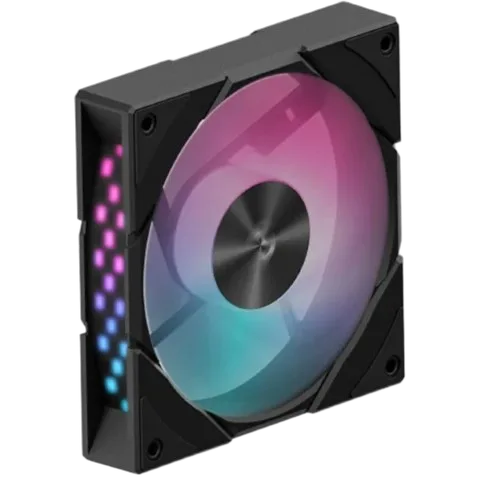Deepcool R-EDF120-BKAPP86-G-1 + CG580 FAN HUB Noir — vue 5