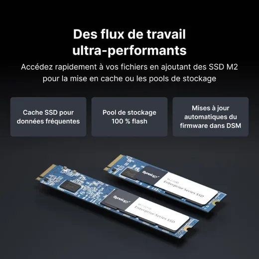 Synology DS925+ - 4 Baies (compatible disques tiers) — vue 7