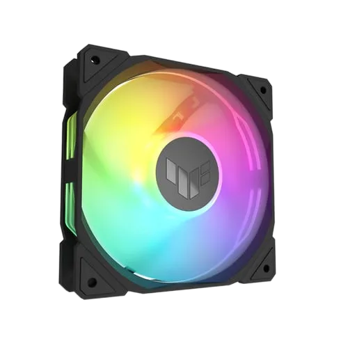 Asus TUF GAMING - TR120 Fan ARGB REVERSE - Noir — vue 3