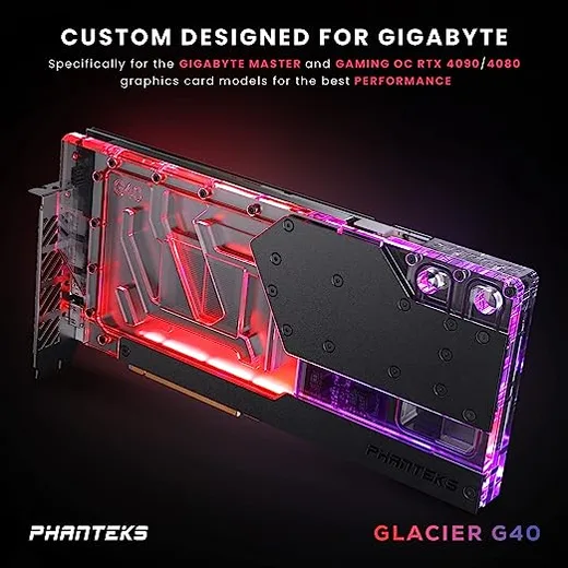 Phanteks Glacier G40 Waterblock pour RTX 4090 Gigabyte — vue 5