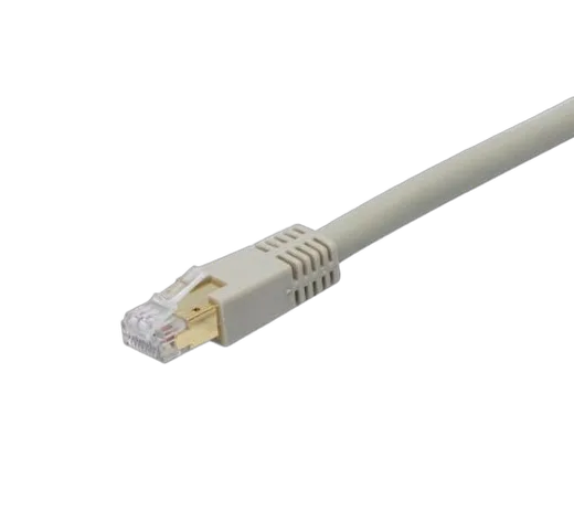 Câble RJ45 CAT 8.1 S/FTP LSOH gris - 10 m