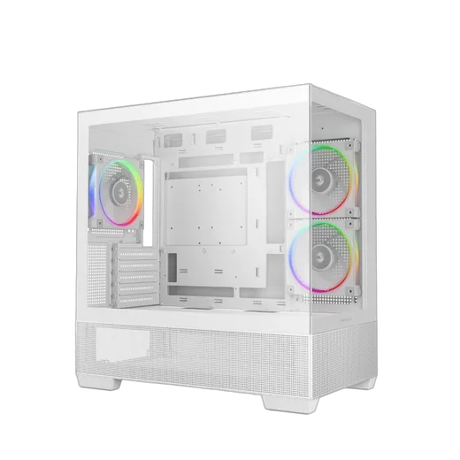 Deepcool CG380 3F Blanc - MT/Sans Alim/mATX