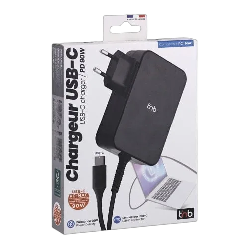 T'nB Chargeur universel 90W - USB-C