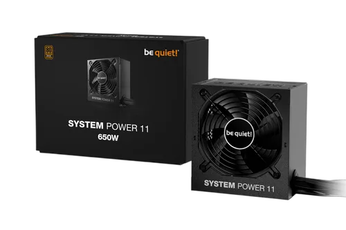 be quiet! ATX 650W - 80+ Bronze - System Power 11 Noir