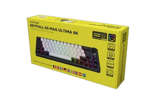 Hator Skyfall 65 MAG Ultima 8K 65% - Magnétique - Sans-Fil - RGB - Noir/Blanc — vue 7
