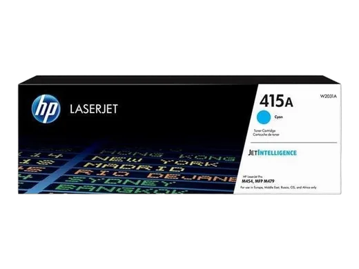Compatible HP Toner Cyan 415A - W2031A — vue 1